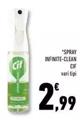 Cif - Spray Infinite-Clean