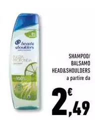 Head & Shoulders - Shampoo/Balsamo Head & Shoulders - Shampoo/Balsamo