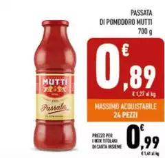 Mutti - Passata Di Pomodoro Mutti - Passata Di Pomodoro