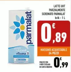 Parmalat - Latte UHT Parzialmente Scremato Parmalat - Latte UHT Parzialmente Scremato