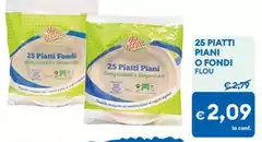 Flou - 25 Piatti Piani O Fondi