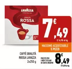 Lavazza - Caffè Qualità Rossa