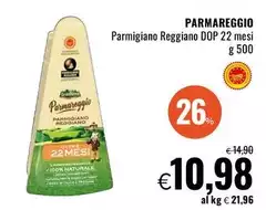 Parmareggio - Parmigiano Reggiano DOP 22 Mesi Parmareggio - Parmigiano Reggiano DOP 22 Mesi