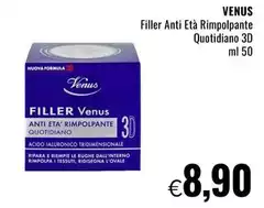 Venus -  Filler Anti Età Rimpolpante Quotidiano 3d