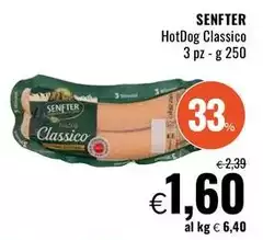 Senfter - Hotdog Classico Senfter - Hotdog Classico