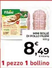 Fileni - Mini Rolle Di Pollo