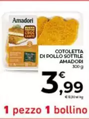 Amadori - Cotoletta Di Pollo Sottile Amadori - Cotoletta Di Pollo Sottile