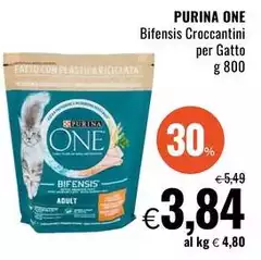 Purina - One Bifensis Croccantini Per Gatto Purina - One Bifensis Croccantini Per Gatto