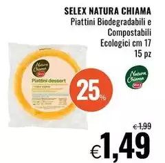 Selex - Piattini Biodegradabili E Compostabili Ecologici