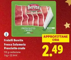 Fratelli Beretta - Fresca Salumeria Prosciutto Crudo Fratelli Beretta - Fresca Salumeria Prosciutto Crudo