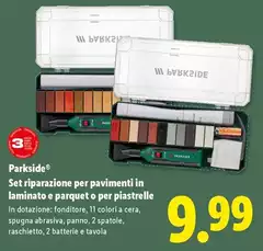 Parkside - Set Riparazione Per Pavimenti In Laminato E Parquet O Per Piastrelle Parkside - Set Riparazione Per Pavimenti In Laminato E Parquet O Per Piastrelle
