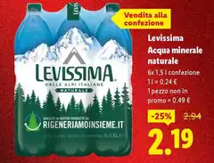 Levissima - Acqua Minerale Naturale