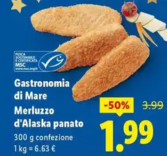 Gastronomia Di Mare - Merluzzo D'Alaska Panato Gastronomia Di Mare - Merluzzo D'Alaska Panato