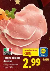 Fettine Di Lonza Di Suino Fettine Di Lonza Di Suino