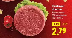 Hamburger Di Bovino Hamburger Di Bovino