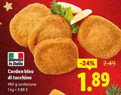 Cordon Bleu Di Tacchino Cordon Bleu Di Tacchino
