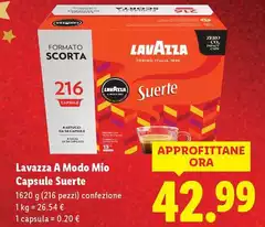 Lavazza A Modo Mio - Capsule Suerte Lavazza A Modo Mio - Capsule Suerte