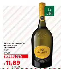 La Gioiosa - Prosecco Magnum Treviso DOC La Gioiosa - Prosecco Magnum Treviso DOC