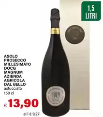 Azienda Agricola Dal Bello - Asolo Prosecco Millesimato DOCG Magnum Azienda Agricola Dal Bello - Asolo Prosecco Millesimato DOCG Magnum