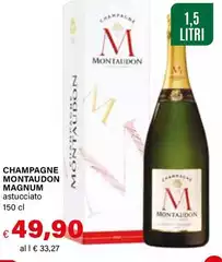Montaudon - Champagne Magnum Montaudon - Champagne Magnum