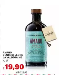 La Valdôtaine - Amaro Dente Di Leone La Valdôtaine - Amaro Dente Di Leone