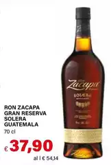 Zacapa - Ron Gran Reserva Solera Guatemala Zacapa - Ron Gran Reserva Solera Guatemala