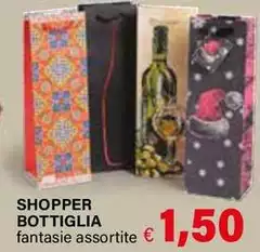 Shopper Bottiglia Shopper Bottiglia