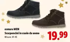 Esmara Men - Scarponcini In Cuoio Da Uomo Esmara Men - Scarponcini In Cuoio Da Uomo