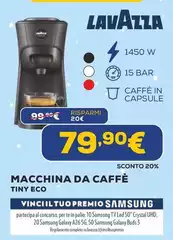 Lavazza - Macchina Da Caffe Tiny Eco Lavazza - Macchina Da Caffe Tiny Eco