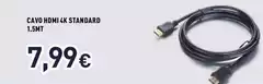 Ioplee - Cavo Hdmi 4k Standard 1.5mt Ioplee - Cavo Hdmi 4k Standard 1.5mt
