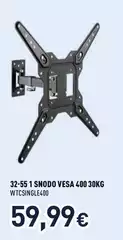 Ioplee - 32-55 1 Snodo Vesa 400 30kg WTCSINGLE400 Ioplee - 32-55 1 Snodo Vesa 400 30kg WTCSINGLE400