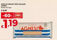 Agnesi - Pasta Di Grano 100% Italiano Agnesi - Pasta Di Grano 100% Italiano