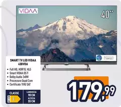 Ioplee - Smart Tv Led Vidaa 40BVDA Ioplee - Smart Tv Led Vidaa 40BVDA