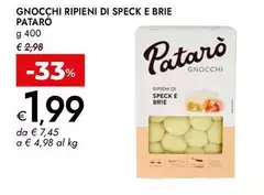 Patarò - Gnocchi Ripieni Di Speck E Brie Patarò - Gnocchi Ripieni Di Speck E Brie