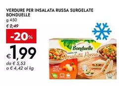 Bonduelle - Verdure Per Insalata Russa Surgelate Bonduelle - Verdure Per Insalata Russa Surgelate