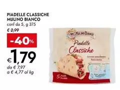 Mulino Bianco - Piadelle Classiche Mulino Bianco - Piadelle Classiche