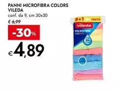 Vileda - Panni Microfibra Colors