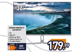 Ioplee - Business Monitor 32" Slim Qhd Ips Ioplee - Business Monitor 32" Slim Qhd Ips