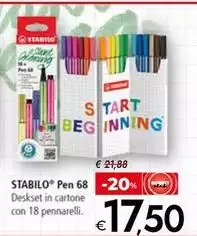 Stabilo - Pen 68