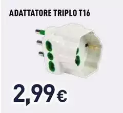 Ioplee - Adattatore Triplo T16 Ioplee - Adattatore Triplo T16