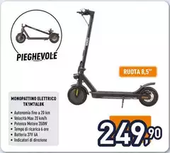 Teklio - Monopattino Elettrico TK1M7AL8K Teklio - Monopattino Elettrico TK1M7AL8K