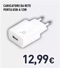 Ioplee - Caricatore Da Rete Porta Usb-a 12w Ioplee - Caricatore Da Rete Porta Usb-a 12w