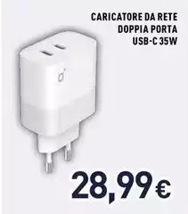 Ioplee - Caricatore Da Rete Doppia Porta Usb-c 35w Ioplee - Caricatore Da Rete Doppia Porta Usb-c 35w