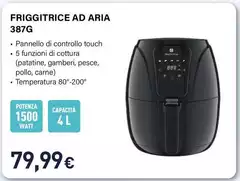 Electroline - Friggitrice Ad Aria 387G Electroline - Friggitrice Ad Aria 387G