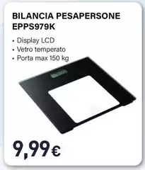 Electroline - Bilancia Pesapersone EPPS979K