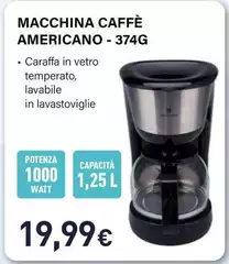 Electroline - Macchina Caffè Americano - 374G