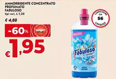 Fabuloso - Ammorbidente Concentrato Profumato Fabuloso - Ammorbidente Concentrato Profumato