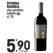 Donna Marzia - Vino Primitivo Salento IGP