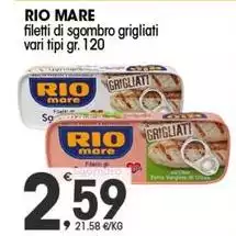 Rio Mare - Filetti Di Sgombro Grigliati Rio Mare - Filetti Di Sgombro Grigliati