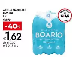 Boario - Acqua Naturale Boario - Acqua Naturale
